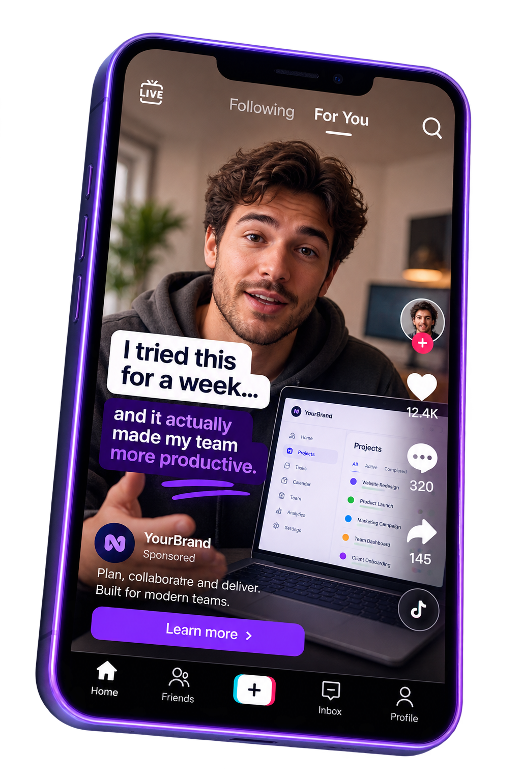 TikTok video ad creative