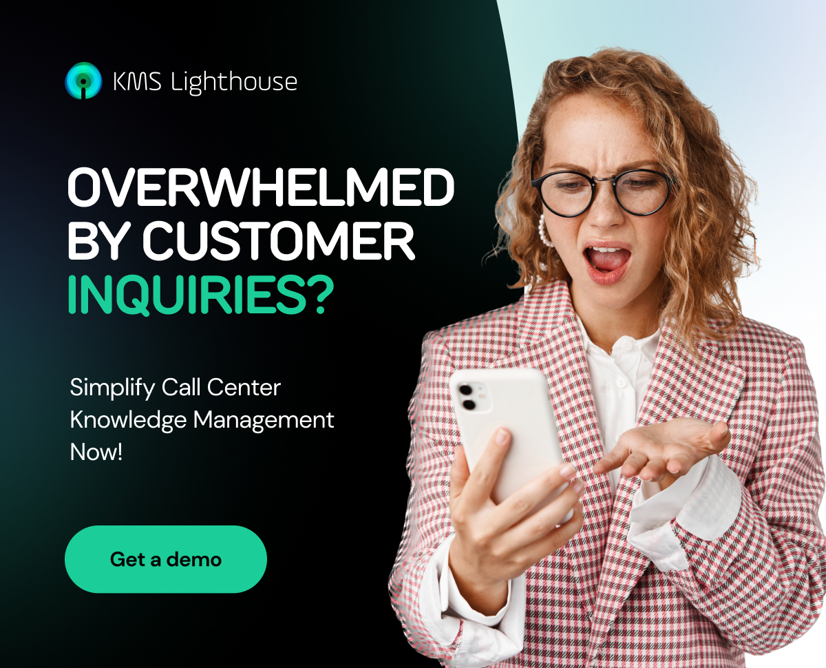 KMS Lighthouse customer inquiries campaign creative